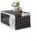 Microwave Oven Dustproof Cover, Dust Proof Cover For Microwave Kitchen Appliance Cover With Side Storage Pockets, 30X90cm(black)
