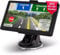 2024 7 Zoll GPS Navi Navigation für Auto LKW PKW Navigationsgerät Europa UK 52 Karten Lebenslang Kostenloses Kartenupdate Navi mit POI Blitzerwarnung Sprachführung Fahrspurassistent