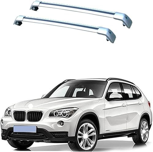 Teptal Dachträger für BMW X1 2022 2023 2024 2025, 2-teilig Gepäckablage Car Zubehör Seitenstangen Schienen Dachreling Dachträger