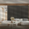 DIYPD Wooden Acoustic Wall Panels. Wall Panelling Kits Include: Adhesive & Screws In Our 3D Wall Panels, Wood Panels For Walls & TV Media Wall. The Ultimate Panelling Kit 2400mmx600mm (Dark Grey)