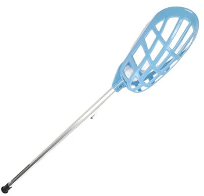Duimimi Blauer Lacrosse-Stick für Anfänger, Leichter Trainingsstock aus Aluminiumlegierung mit professioneller Spitze, ideal für die Entwicklung von Fähigkeiten,