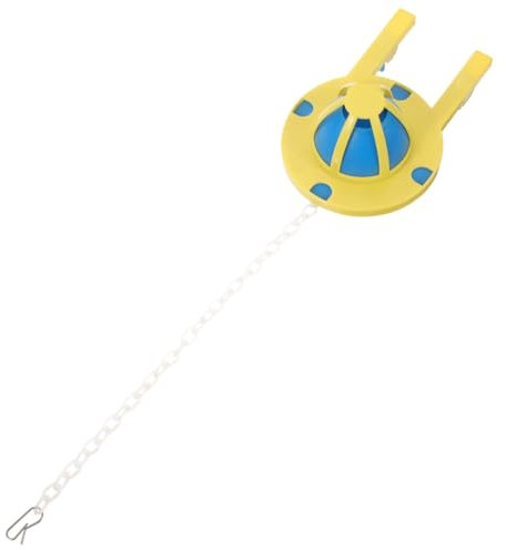 OSALADI Replacement Toilet Flapper Plastic Toilet Tank Seal Flapper Chain Compatible Traditional Cistern Water Tanks