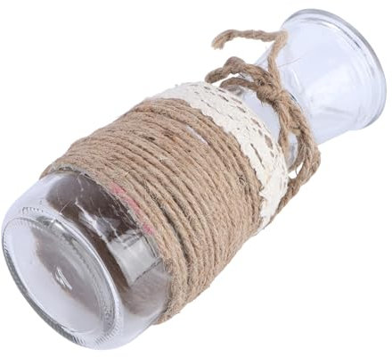 Alipis 1 Pc Jarrón De Cristal Estilo Americano Marco De Pantalla Múltiple Soporte para Teléfono Móvil con Salida De Aire Agua Jarrón De Proa Florero De Moda Enchufar Transparent Vidrio