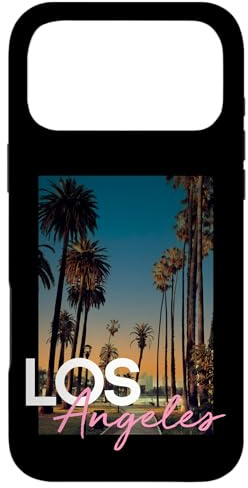 Hülle für iPhone 17 Pro Max LA Los Angeles Palms Skyline Outfit, Los Angeles California