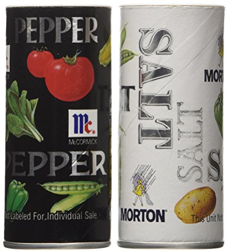 Morton's Salt, Mccormick Pepper Pack, 5.25-ounce Shakers