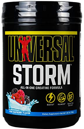 Universal Nutrition Storm Blue Raspberry Powder 827g