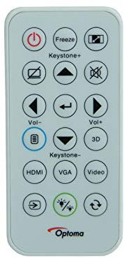 OPTOMA Technology BR-3079N Optoma Fernbedienung für S341/X341/W341/W331/H183X Projektor