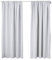WOLTU 2er Set Gardinen, Verdunklungsvorhänge Blickdicht, Kräusebänder für Schiene, 250 g/m² Schwere Thermovorhänge kälteschutz lichtdicht, für Wohnzimmer Kinderzimmer, 140 x 225 cm, Weiß
