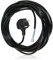 SPARES2GO 8.4M Metre Black Cable Mains Power Lead for Spear & Jackson Lawnmower & Garden Strimmer (UK Plug)