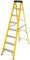 Excel Electricians Fibreglass StepLadder 7 Tread EN131 - Heavy Duty 7 Treads, foldable, folding, lightweight, fibreglass