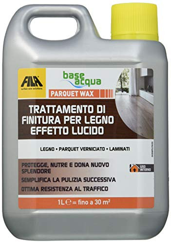 FILA PARQUET WAX Cera per Parquet e Pavimenti in Legno, 1 litro