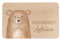 wunderwunsch - Individuelles Holzbrett mit Hochwertigem UV-Druck für Kinder - Personalisiertes Frühstücksbrettchen - Niedliche Motiv-Brettchen mit Namen
