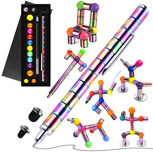 Fidget Pen - Gift for Kids Age 3+, Boys Girls Fidget Anxiety Relief Fidget Toy Christmas Stocking Filler Gift (color)