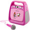 GoGEN Karaoke CD-Player I Maxipes I Bluetooth I USB Port I Karaokemikrofon I Kopfhöreranschluss I Karaokeplayer I Pink