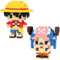 yumcute 1010 Stück Micro Bausteine Spielzeug Set, Mini 3D Modell Blocks Set 3D-Puzzle Mit Cartoon Anime Figuren, DIY Lernspielzeug Geschenk Für Kinder Erwachsene