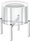 GFTIME 38-68 CM Feuerstellenständer für Solo Stove Bonfire Ranger Yukon und andere 38-68cm Feuerstelle, Feuerstelle Zubehör für Solo Stove, Edelstahl Feuerstelle Ständer für Kamin, Garten Zubehör