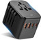 Adaptateur De Voyage Vexloria, Adaptateur De Voyage, avec 2 USB A Et 2 USB C, Adaptateur De Voyage pour Les USA, l'Angleterre, La ThaïLande, L'Australie, PD20 W