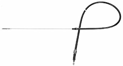 febi bilstein 19272 Handbremsseil, 1 Stück | Kompatibel mit: VW PASSAT B3/B4, PASSAT B3/B4 Variant