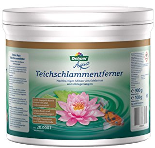 Dehner Aqua Teichschlammentferner, 1000 g, für ca. 20.000 l