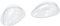 Scrapcooking 9470 - Blister molde de chocolate en forma de huevo (2 cascos), color blanco