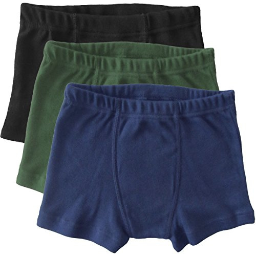 HERMKO 2900 3er Pack Jungen Pants - Reine Bio-Baumwolle, Größe:152, Farbe:Mix s/m/o