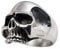 Fly Style Totenkopf Ring aus 316L Edelstahl - Skull Ring - Gothic Schmuck, Totenkopf Schmuck, Ring Grösse:21.0 mm