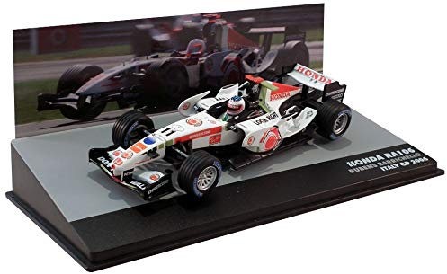OPO 10 - Altaya Voiture Miniature de Collection 1/43 Formule 1 modèle RA106#11 Rubens Barrichello Italy GP 2006 (693)