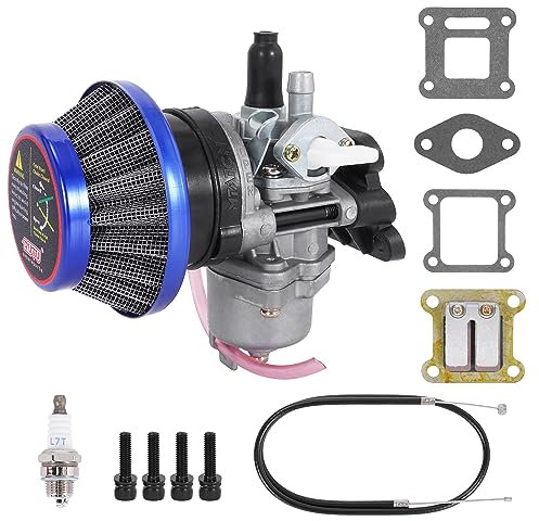Air Filter Stack Carburetor Carb 2 Stroke 47cc 49cc Mini ATV Quad Dirt Pocket Bike