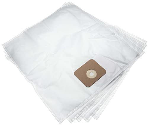 vhbw 5x bolsa compatible con Nilfisk Multi II 22, Multi II 22 Inox, Multi II 30 T aspiradora - vellón micro, 54,15cm x 49.5cm, blanco