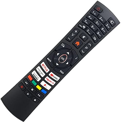 Replacement Remote Control Compatible for Bush DLED32HD 32 Inch HD Ready LED TV