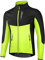 INBIKE Fahrradjacke Laufjacke sportliche softshelljacke warm winddicht wasserdicht MTB Laufen Joggen Bergsteigen Herren Stehkragen mit 2 Taschen Grün&Grau(Grün,2XL)