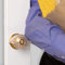 Alameda Able Life Easy Round Silica Doorknob Grips with Glow -Arthritis & Senior Living Aids,Open Doors Easily, Set of 2