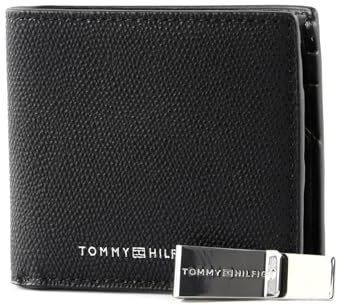 TOMMY HILFIGER Business Leather GP Mini CC Wallet and Money Clip Black
