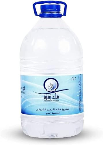 Zam Zam Water Makkah, 5 Litres, Original Makka, Spring Water, Still Water, mecca Zamzam 100% Authentic & GENUINE