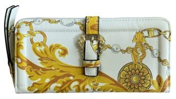 Versace Jeans Couture, Geldbeutel Jewels, Weiß-Gelb
