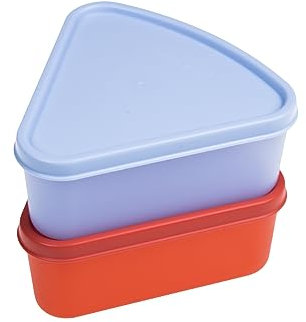 Tupperware Frischeecke Box Rot + Blau
