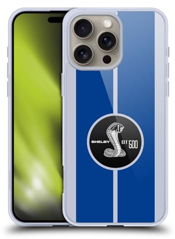 Head Case Designs Offizielle Shelby GT500 Autografiken Gelhülle [Militärischer Schutzgrad] Kompatibel Mit Apple iPhone 16 Pro Max Und Kompatibel Mit MagSafe