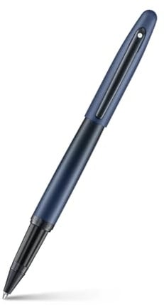 Sheaffer VFM Rollerball Pen | E9429 Matt Blue with Black Trims | Premium Rollerball Pen