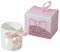 Huipalon Charming Pink Bow Mug for Women Ceramic Coffee Mug with Pink Bow Handle 350ml Large Bow Cup