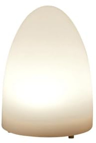 Fink Glow, LED Leuchte, Polyethylen, weiß, L. 11 cm, B. 11 cm, H. 15 cm, D. 11 cm