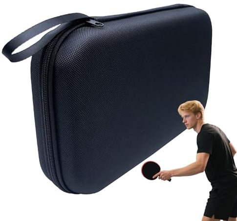 Sirseon Tasche für Tischtennisschläger – Tasche für Schläger und Bälle | Multifunktionale wasserdichte Tasche für Sport, Zuhause, Fitnessstudio, Training mit