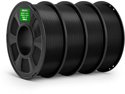 DEEPLEE PETG PRO Filament 1.75mm Schwarz 4KG