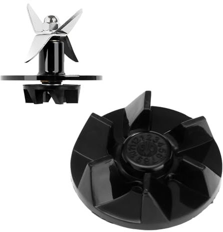 Embrague de Repuesto para el Motor de la Licuadora - Acoplamiento de Engranaje para Mezcladora, Conector de Goma Negra | Pieza de Repuesto de Alta Compatibilidad para el Mantenimiento de Electrodomést