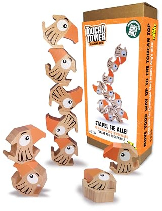 Generisch Toucan Tower® Stacking Fun FSC Buchenholz