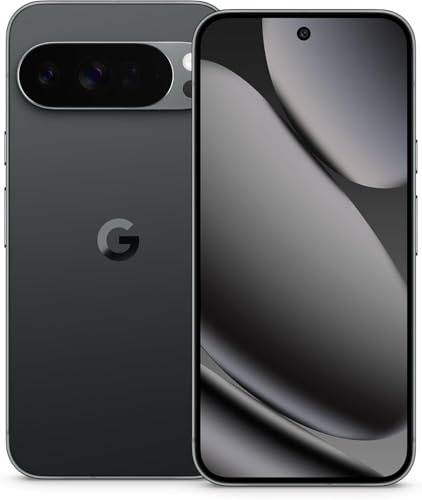 Google Pixel 10 Pro XL - Unlocked Android Smartphone with Gemini, Triple Rear Camera, 24+ Hour Battery and 6.8 Super Actua Display - Obsidian, 512GB (Renewed)