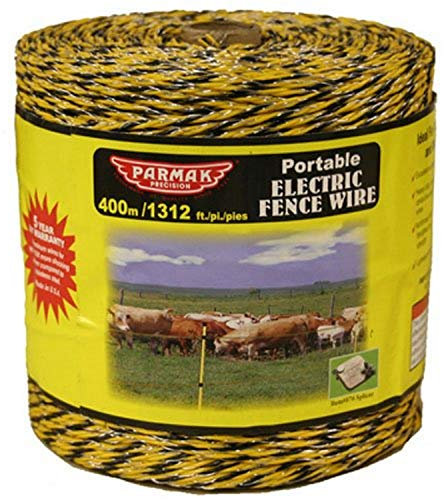 Baygard 00122 Elektrozaun, gelb/schwarz, Draht, 3,5 m