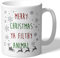 Home Alone Merry Christmas Ya Filthy Animal Coffee Mug by MugBros