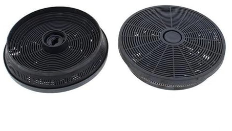 LAZER ELECTRICS Charcoal Cooker Hood Grease Filters for Glen Dimplex, Indesit, Belling, Stoves, New World (2 Pack)