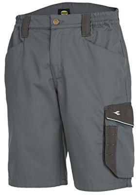 Arbeitsschorts Bermuda BERMUDA POLY ISO 13688:2013, STEEL GRAY, Gr. L