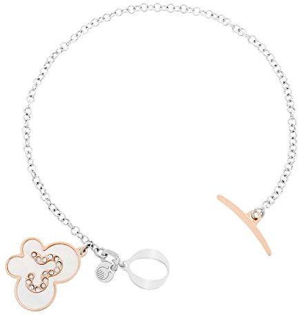 Orphelia Damen-Armband Silber vergoldet rhodiniert 18.5 cm-ZA-7166